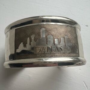 Dallas Skyline Cuff Bracelet